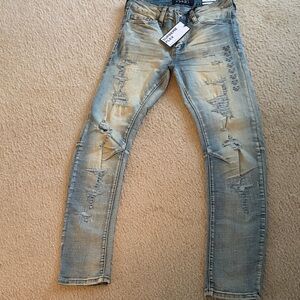 Rue21 Faded Blue Skinny Jeans